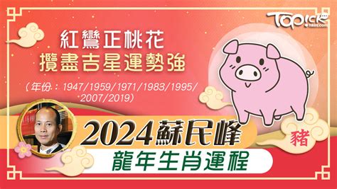 2024豬運程